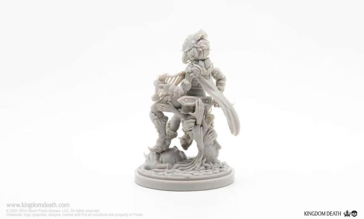 Model Kit Weapons - キングダムデスエコースオブデス2 バードサバイバー 28mm レジンモデルキット ウォーゲームフィギュア ロールプレイングゲーム用