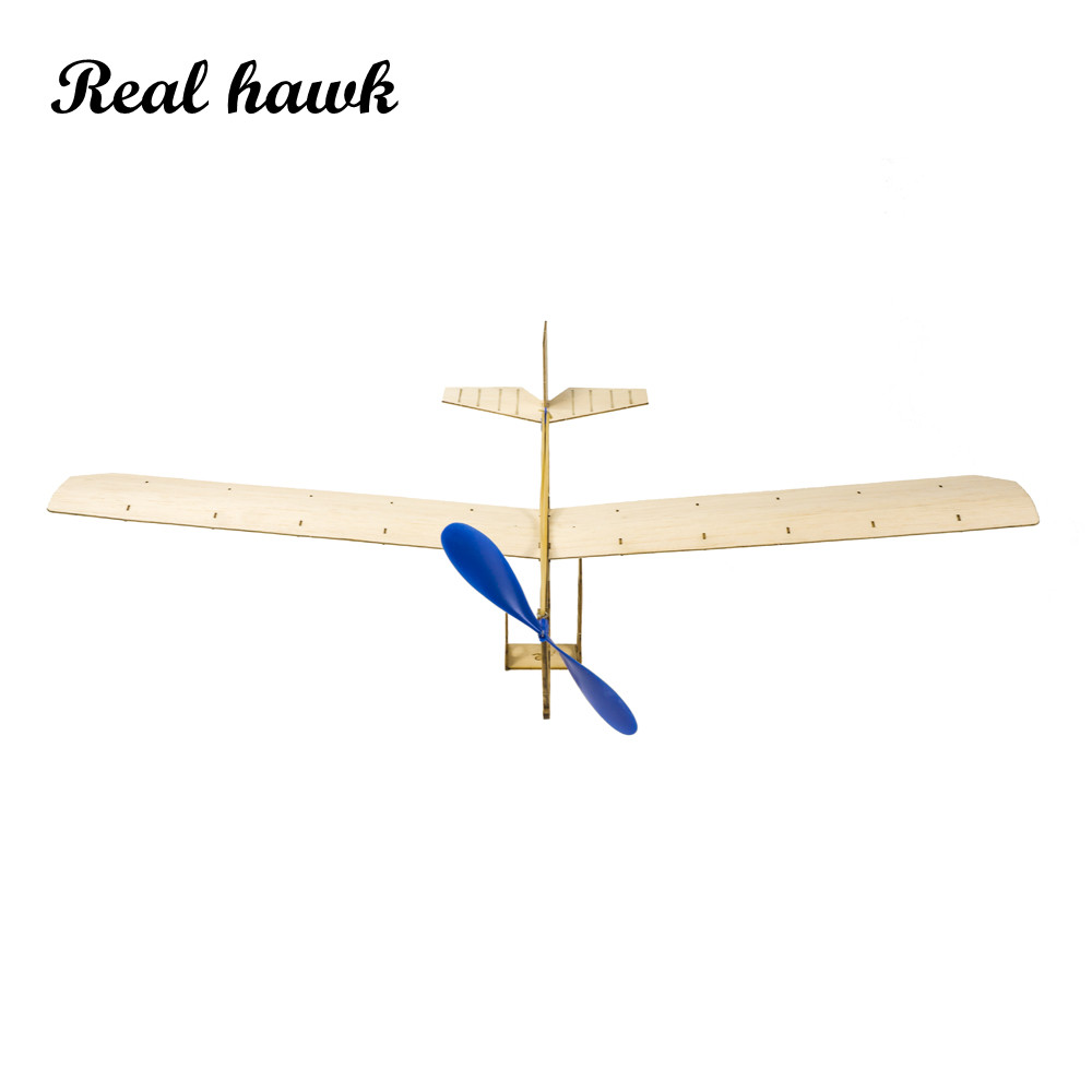 Model Kit Simulator - STEMゴム動力飛行機キット、子供向けDIY木製グライダーおもちゃ、物理学学習用、1920年代ヴィンテージモデル製作プロジェクト