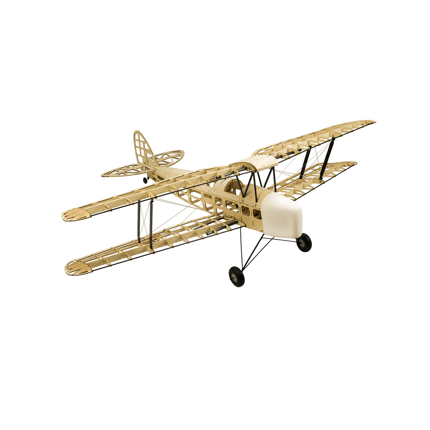 Model Kit Simulator - RC 飛行機 レーザーカット バルサ材飛行機キット 新しいタイガーモス DH-82