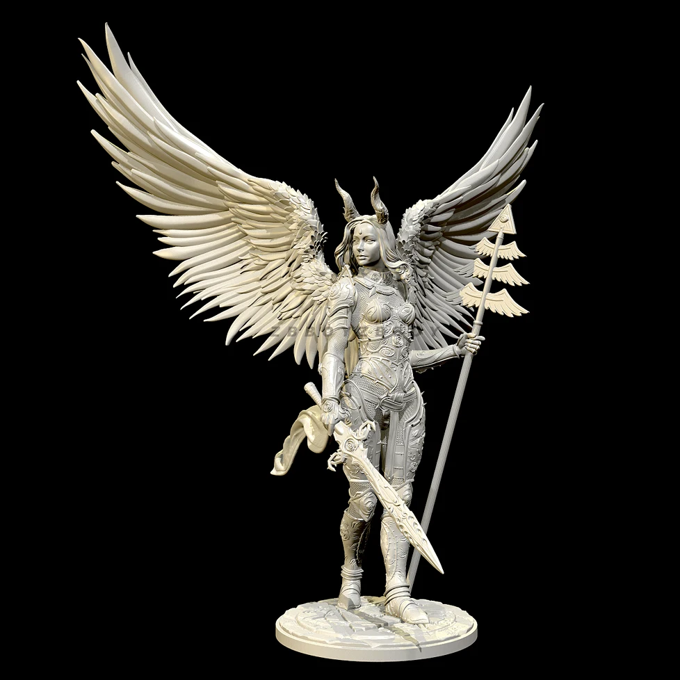 Model Kit Weapons - 3D印刷用レジンモデルキット,男性の身長,無色で自己組織化,38mm, 50mm, 75mm, 90mm, TD-7116