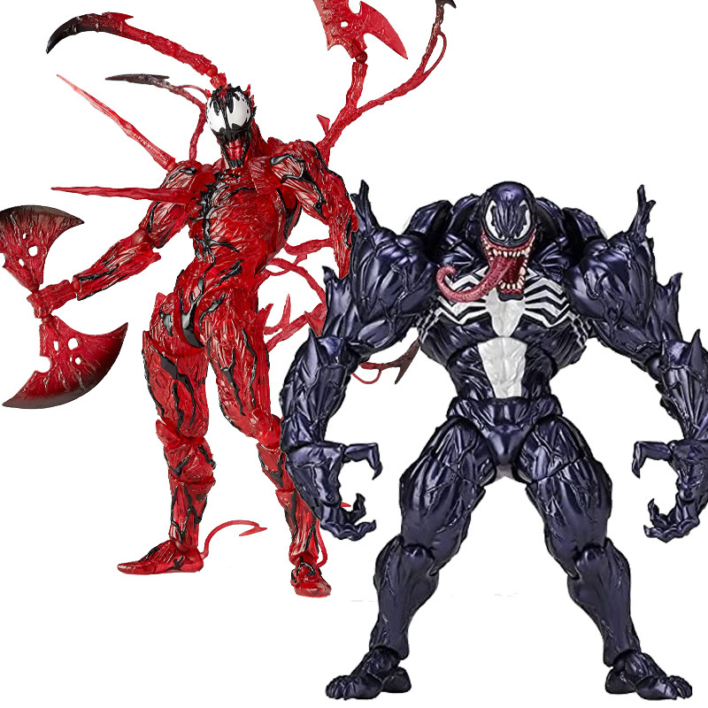 Model Kit Venom - 置物ヴィンテージのおもちゃ,マンとスパイダーマンのキャラクター,スーパーヒーローマンの置物,子供へのギフト