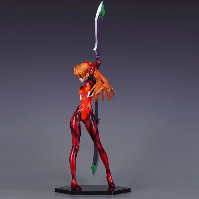 Model Kit Evangelion Bandai - アニメエヴァンゲリオン 惣流・アスカ・ラングレー アクションフィギュア - 戦闘服姿の美少女コレクタブルトイモデル（ファン向け）