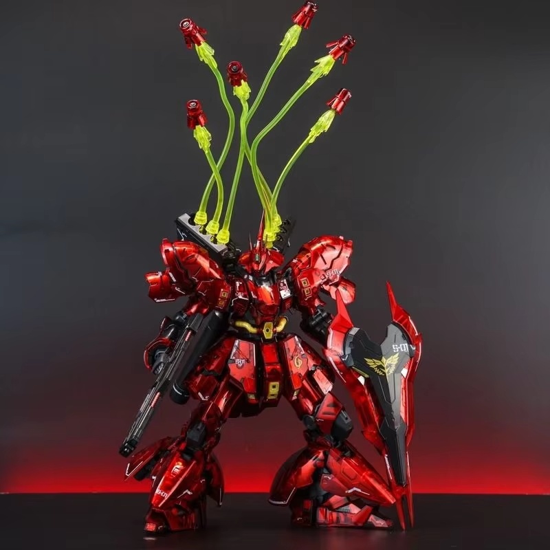 Model Kit Water Decal - STAR サザビ 電気メッキ仕上げ 透明カラー RG 1/144