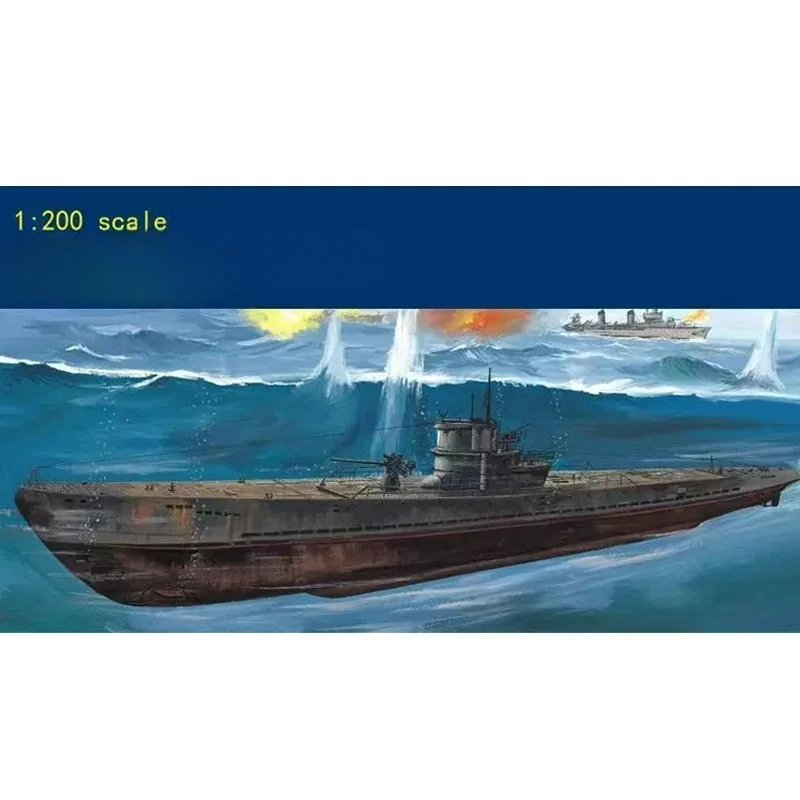 Model Kit U Boat - ミニホビー 80915 1/200 ドイツ Uボート タイプ