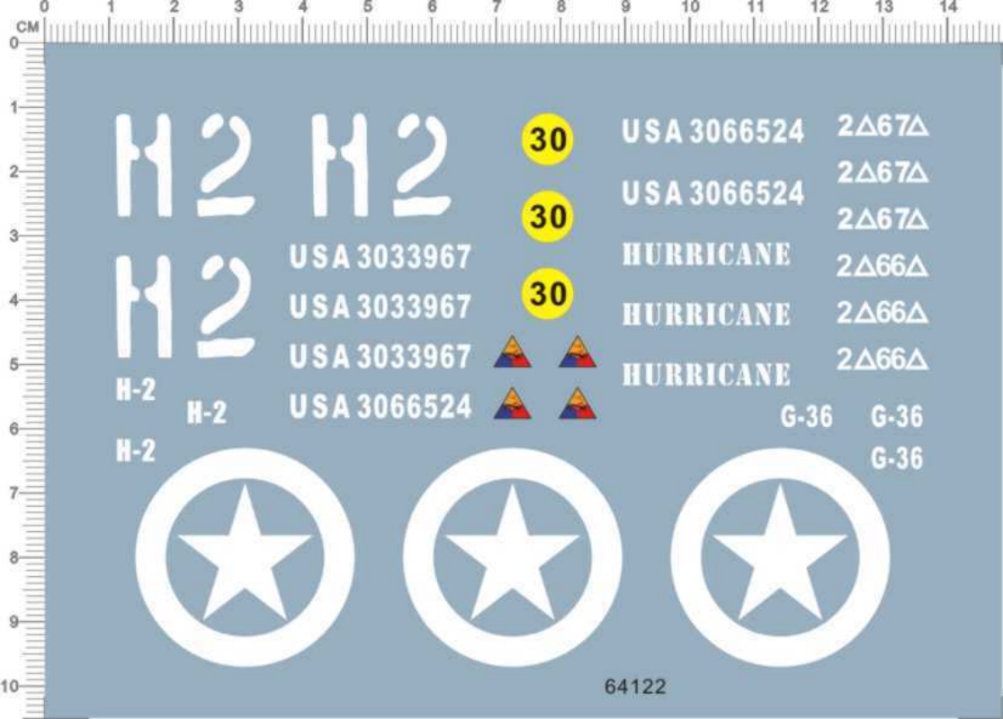 ウォータースライドデカール 1/16 1/18 スケール第二 - Model Kit Water Decal のレビューと価格