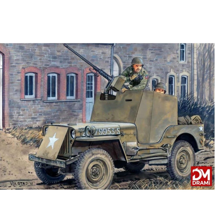 DRAMI DM6714 1/35スケール 装甲1/4トン4 - Model Kit Weapons のレビューと価格