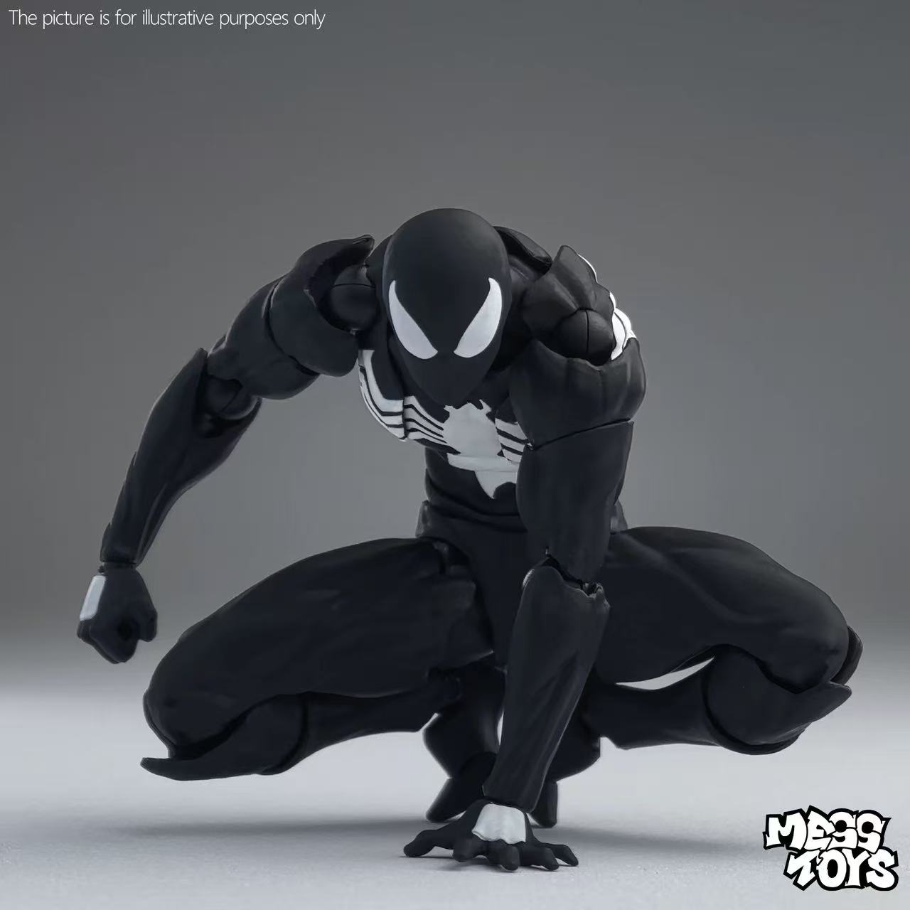 メス・トイズ ブラック・ネイバー シンビオティック・スパイダ - Model Kit Venom のレビューと価格