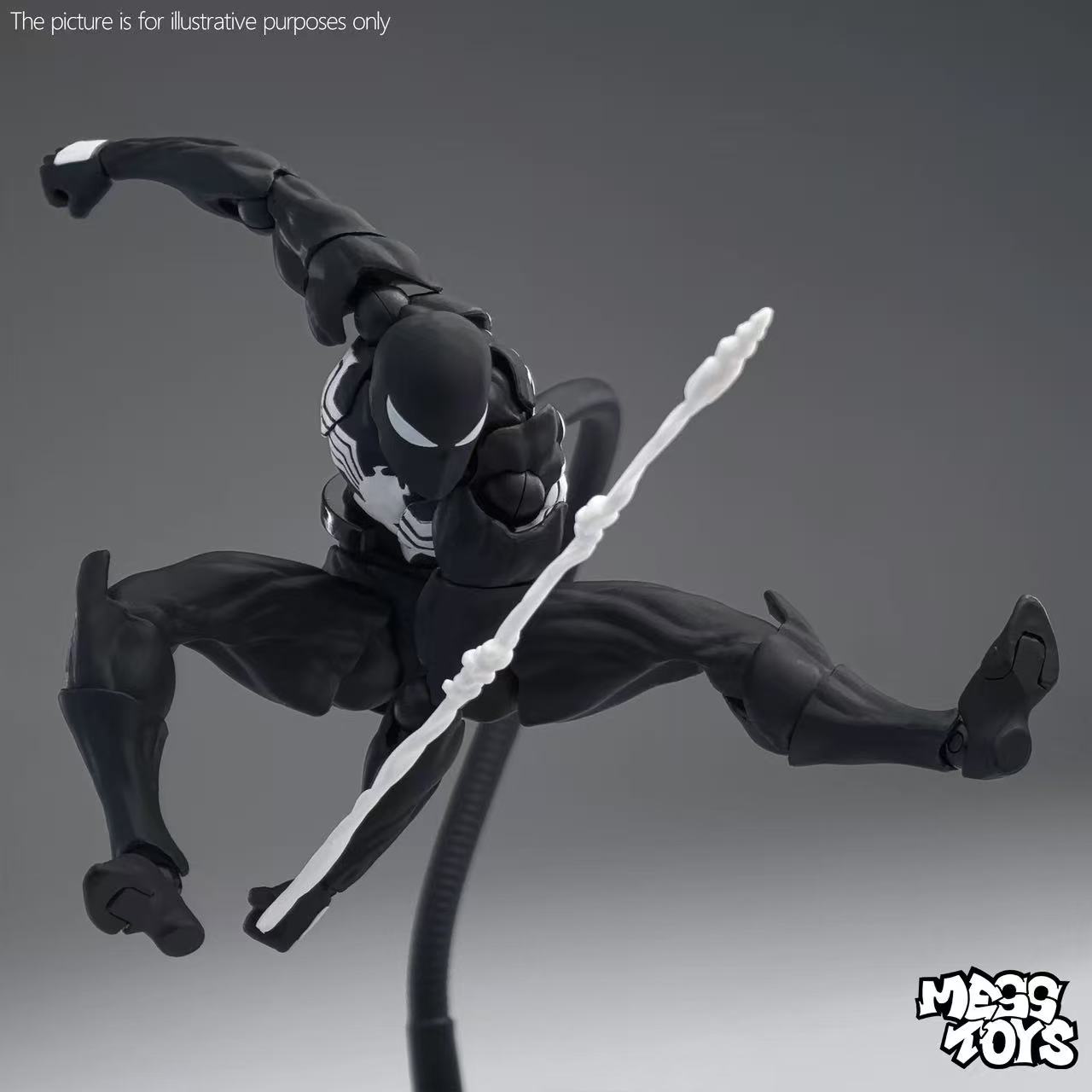メス・トイズ ブラック・ネイバー シンビオティック・スパイダ - Model Kit Venom のレビューと価格