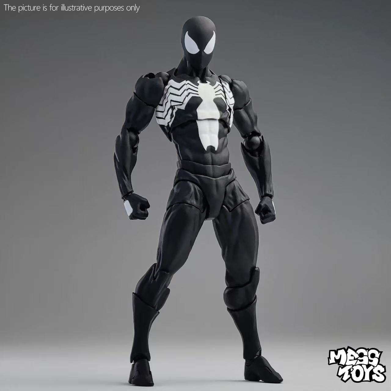 メス・トイズ ブラック・ネイバー シンビオティック・スパイダ - Model Kit Venom のレビューと価格