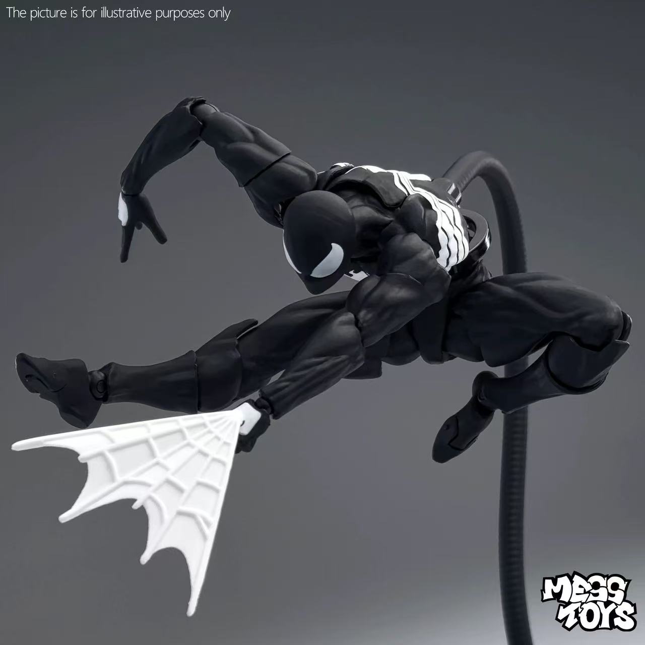 メス・トイズ ブラック・ネイバー シンビオティック・スパイダ - Model Kit Venom のレビューと価格