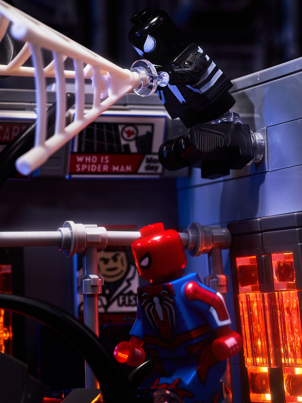新しいスパイダーマンVSヴェノム映画フィギュア組み立て式ビル - Model Kit Venom のレビューと価格