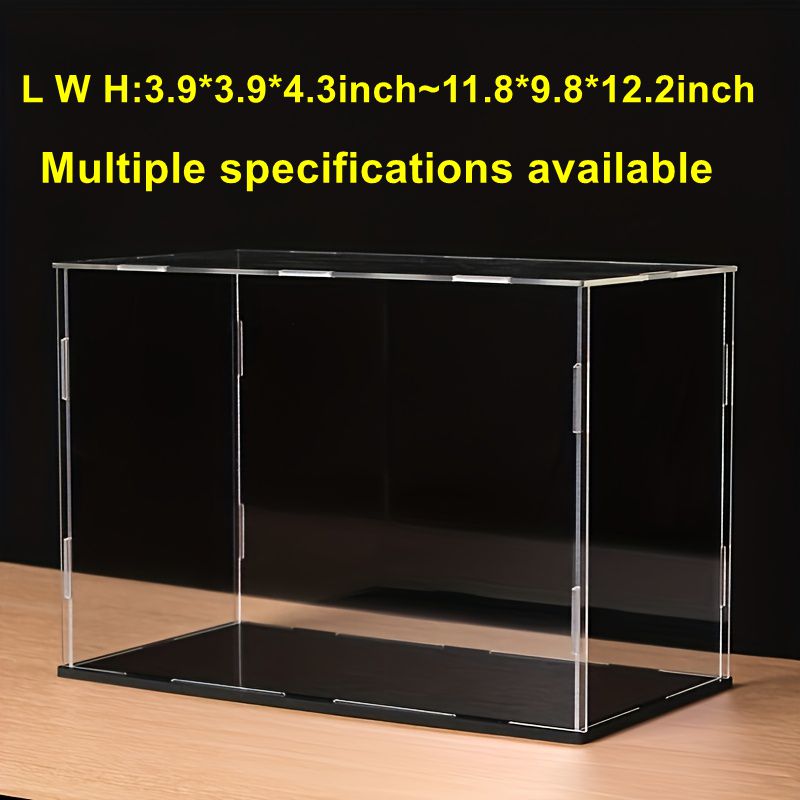 1pc アクリルディスプレイボックス、プラスチックボックス、 - Model Kit Display Case のレビューと価格