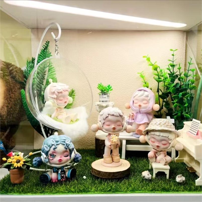 プレミアムホワイトシェブロンディスプレイキャビネット、LED - Model Kit Display Case のレビューと価格