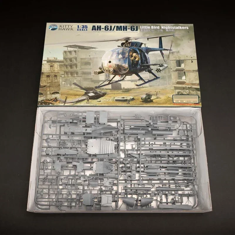 キティホーク 1/35 KH50003 アメリカ AH-6  - Model Kit Simulator のレビューと価格