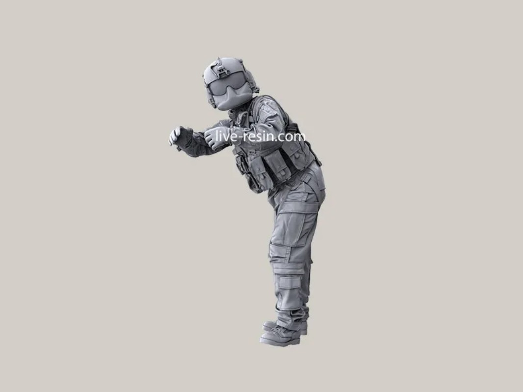 レトロなキャストレジンフィギュアキット1:35,兵士モデル, - Model Kit Weapons のレビューと価格