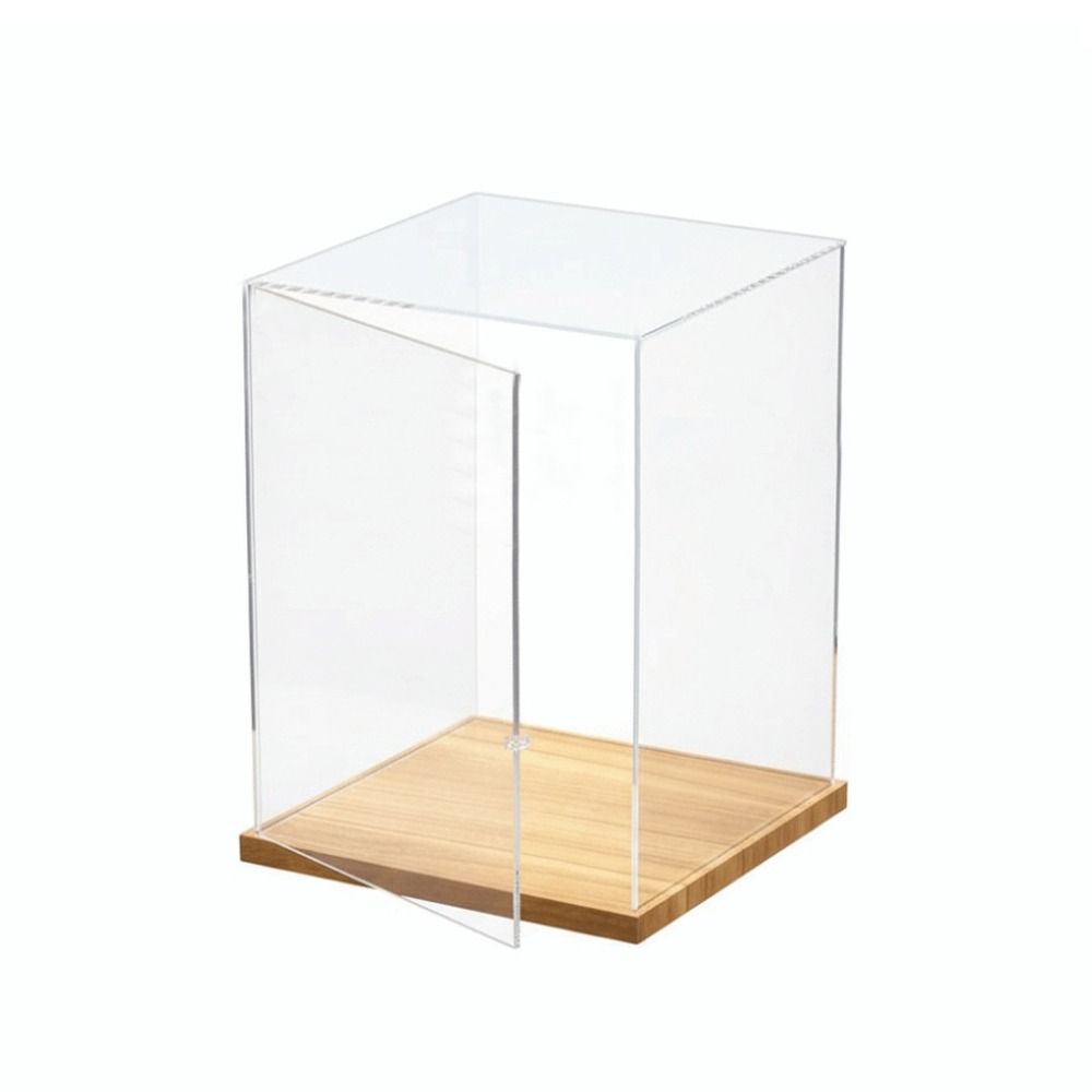 透明アクリル製ディスプレイケース 接着剤不要組み立て式 積み - Model Kit Display Case のレビューと価格