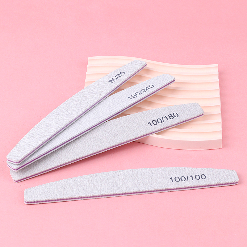 10 個両面爪やすりマニキュア 100/180 厚いサンドペ - Sanding Stick Set のレビューと価格