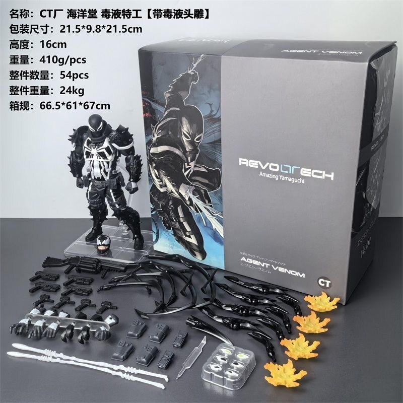 【在庫あり】CTトイズ ヴェノム アニメフィギュア、ヤマグチ - Model Kit Venom のレビューと価格