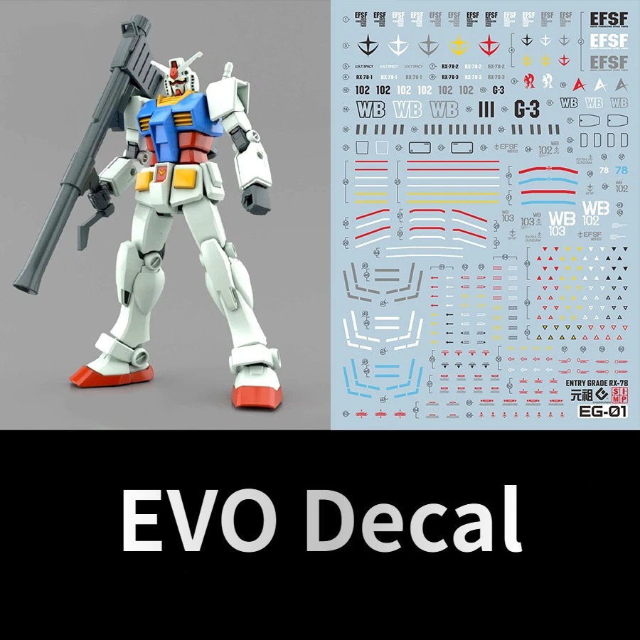 EVO EG-01 蛍光ウォータースライドデカール EG エ - Model Kit Water Decal のレビューと価格